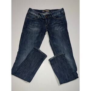 Express women’s Zelda skinny blue jeans